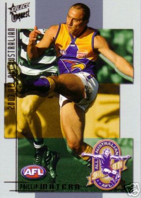 2004 Select Conquest All Australian Phillip Matera AA13