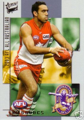 2004 Select Conquest All Australian Adam Goodes AA16