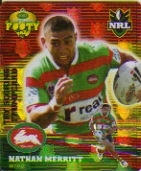 2007 Smith Chips Footy Tazo Gold 29/64 Nathan MERRITT