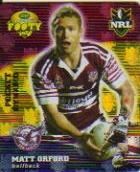 2007 Smith Chips Footy Tazo Gold 34/64 Matt ORFORD