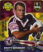 2007 Smith Chips Footy Tazo Gold 36/64 Brett STEWART