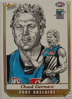 2007 Select Champions Sketch Card SK21 Chad CORNES (Port)