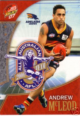 2007 Select AFL Supreme All Australian AA6 Andrew McLeod