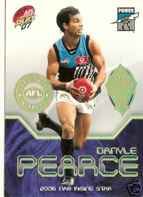 2007 Select Supreme Medal Card MC4 Danyle PEARCE (Port)