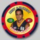 2008 Topps Chipz Best & Fairest Andrew McLEOD (Adel)