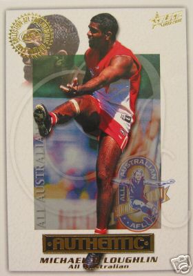 2001 Select AFL Authentic All Australian AA20 Michael O'Loughlin