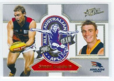 2006 Select Supreme All Australian AA21 Simon GOODWIN (Adel)