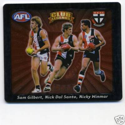 2008 Tazo Club Legends #61 St KILDA