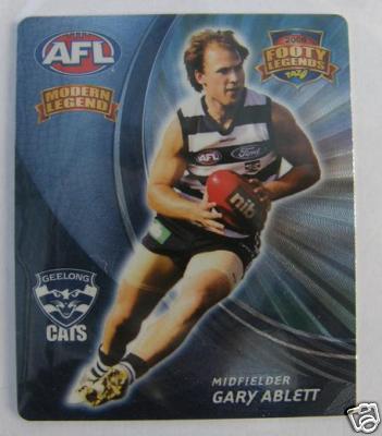 2008 Tazo Modern Legend #39 Gary ABLETT (Geel)