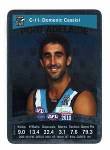 AFL 2010 Teamcoach Silver Captain C-10 Brent HARVEY (NM)