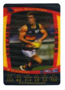 AFL 2011 Teamcoach 3D Best & Fairest BF-01 Richard DOUGLAS (Ade)