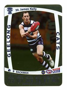 AFL 2011 Teamcoach Gold Card G2 Grahan JOHNCOCK (Adel)