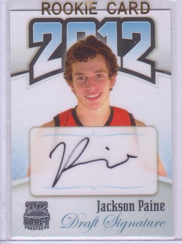 2012 Draft Prospects DRAFT SIGNATURE DS-18 Jackson PAINE