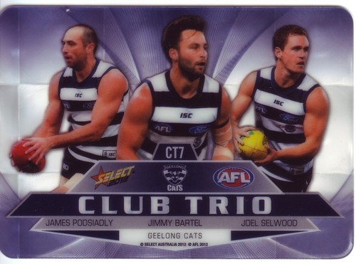 2012 Select Champions Club Trio GEELONG CT7