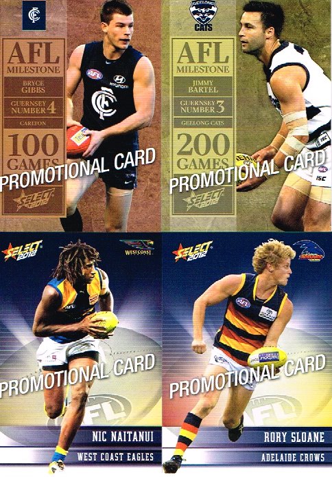 2012 Select Champions PROMO Set