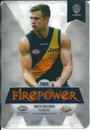 2014 Select Champions Firepower Mirror FM24 Brett DELEDIO (Rich)