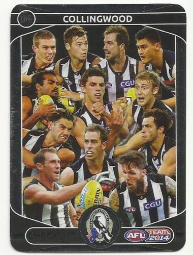 2014 Teamcoach Checklist 04 COLLINGWOOD