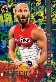 2016 Select Footy Stars Hot Numbers HN126 Jarrad McVEIGH (Syd)