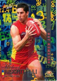 2016 Select Footy Stars Hot Numbers HN63 Michael RISCHITELLI(GC)