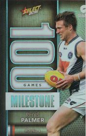 2016 Select Footy Stars Milestone MG34 Rhys PALMER (GWS)