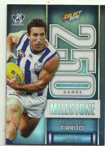 2016 Select Footy Stars Milestone MG58 Michael FIRRITO (NM)