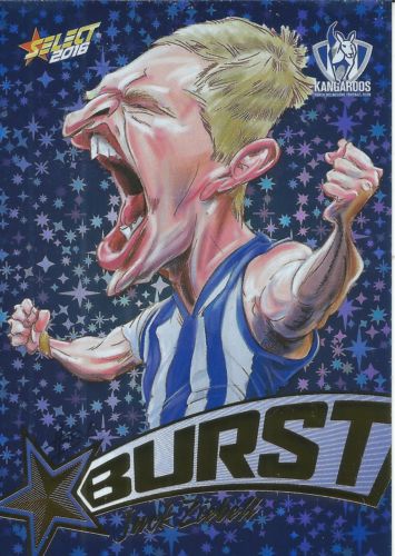 2016 Select Footy Stars Starburst Blue SP48 Jack ZEIBELL (NM)