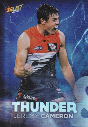 2016 Select Footy Stars TL17 Thunder Jeremy CAMERON (GWS)