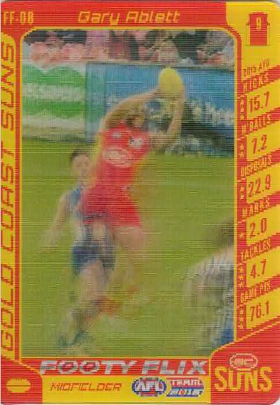 2016 Teamcoach Footy Flix FF08 Gary ABLETT (GC)