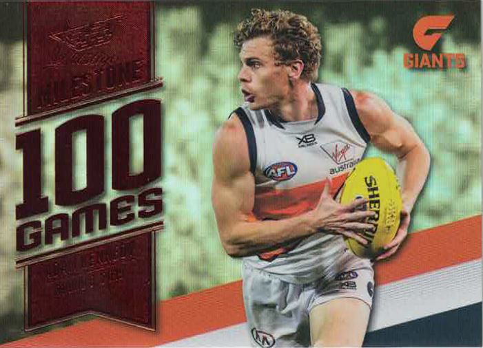 2020 Select Prestige Milestone MG34 Adam KENNEDY (GWS) #009