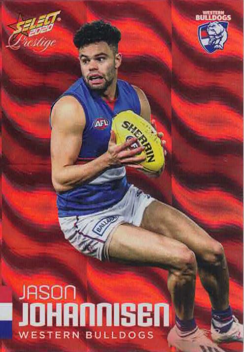 2020 Select Prestige Red Parallel 192 Jason JOHANNISEN (WB) #116