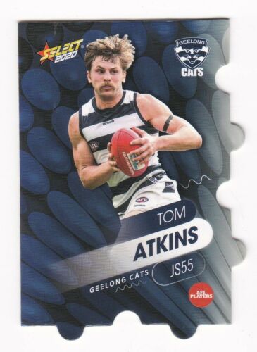 2020 Select FootyStars Jigsaw JS55 Tom ATKINS (Geel)