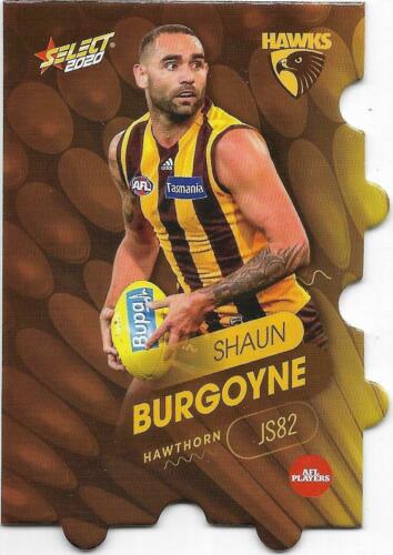 2020 Select FootyStars Jigsaw JS82 Shaun BURGOYNE (Haw)