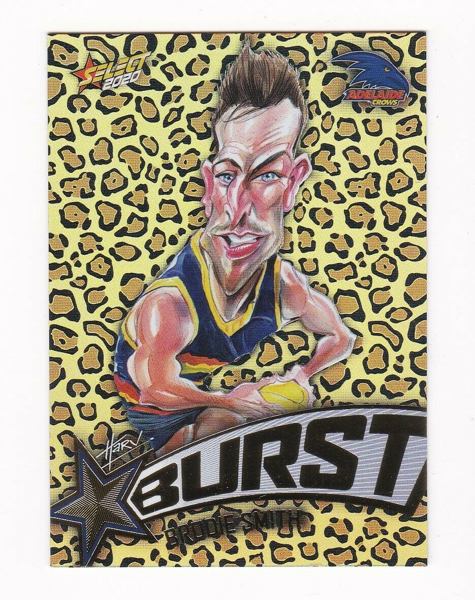 2020 Select FootyStars StarBurst Leopard SBL4 Brodie SMITH (Adel