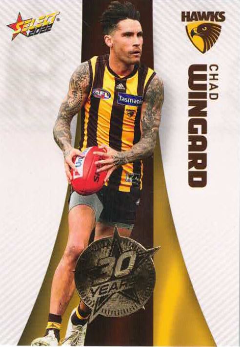 2022 Select 30 Years Gold Seal 100 Chad WINGARD(Haw)