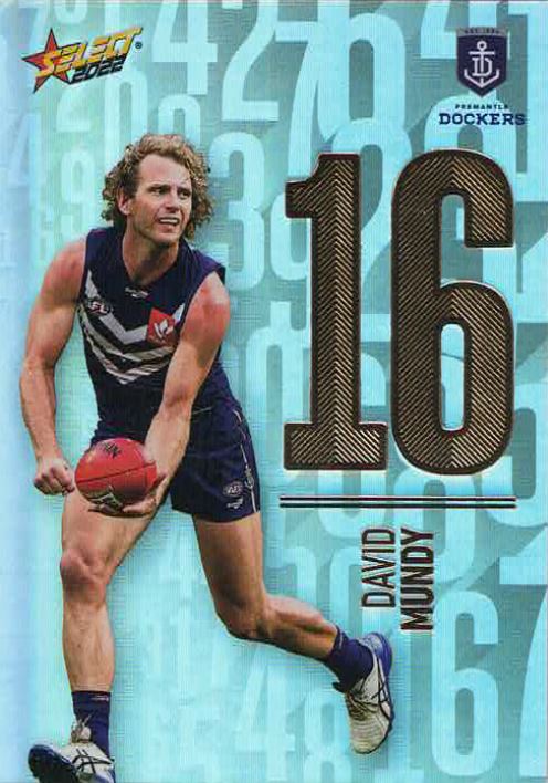 2022 Select Numbers Daylight ND66 David MUNDY (Frem) #041/190