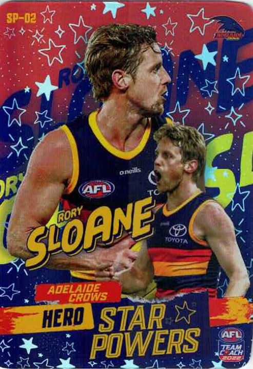 2022 Teamcoach Star Powers Team Colours SP-02 Rory SLOANE (Adel)