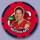 2008 Topps Chipz Common Chipz Matthew BATE (Melb)