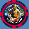 2009 Topps AFL Chipz Common Andrew McLEOD (Adel)