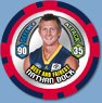 2009 Topps AFL Chipz Best and Fairest Nathan BOCK (Adel)