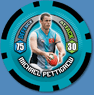 2009 Topps AFL Chipz Common Michael PETTIGREW (Port)