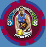 2009 Topps AFL Chipz Common Jason ROE (Bris)