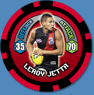 2009 Topps AFL Chipz Common Leroy JETTA (Ess)