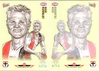 2007 Select Champions Gem Card GC13 Nick RIEWOLDT (StK)